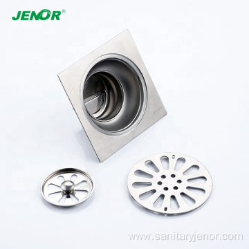 304 Stainless Steel Square Anti-Odor Toliet Floor Drain